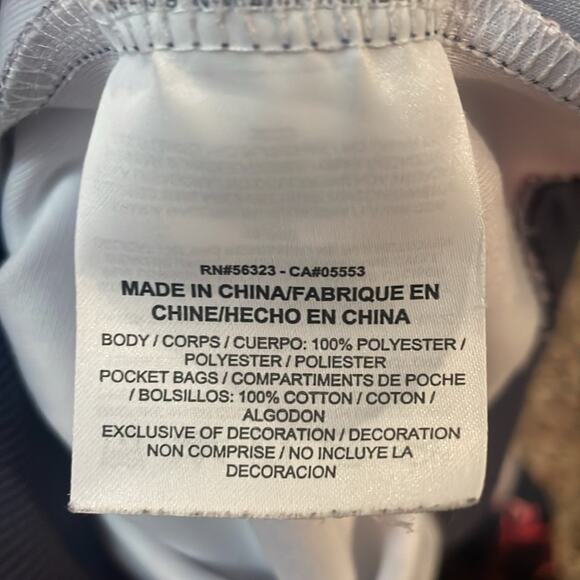 Nike floral blue and pink quarter zip pull over sweatshirt - Picture 7 of 7